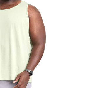 Vêtements de sport de haute qualité pour hommes débardeurs à séchage rapide en coton respirant sans manches débardeurs de gymnastique Logo personnalisé débardeurs pour hommes - Product Image 5