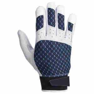 Guantes de béisbol de cuero Cabretta suave de ajuste personalizado de alta calidad, transpirables, cómodos en rosa, azul, guantes de bateo personalizables - Product Image 1
