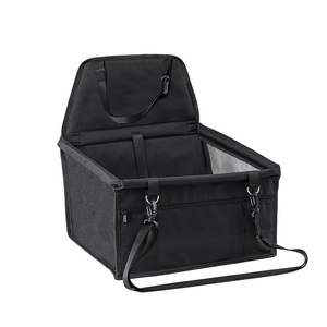 Sac de transport pour animaux de compagnie à fixer sur le siège de <span class=keywords><strong>voiture</strong></span> pour petits chiens et chats, <span class=keywords><strong>en</strong></span> tissu Oxford 600D avec laisse de sécurité, sac de voyage respirant <span class=keywords><strong>en</strong></span> maille pour animaux de compagnie pour <span class=keywords><strong>voiture</strong></span> - Product Image 2