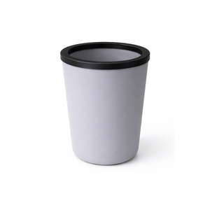Cubo de Basura de Plástico sin Tapa de 12 Litros con Soporte para Bolsas, para Oficina, Hotel, Baño, Cocina, Diseño Cuadrado Abierto - Product Image 2