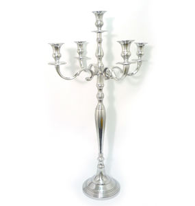 Bougeoir en métal de luxe Meilleurs produits Événements de mariage Parties Grand candélabre en cristal Bougie Bâton Centres de table - Product Image 1