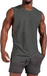 Chaleco deportivo sin mangas para hombre, camiseta sin mangas para entrenamiento de gimnasio, ropa deportiva transpirable de secado rápido para correr y entrenar - Product Image 2