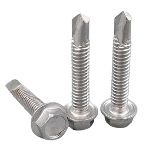 High Grade Hexagonal Head Steel With Rubber Washers <b>Screw</b> High Precision Double Pozi Odm Custom Package Vietnam Factory - Product Image 2