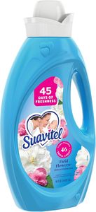 Suavitel <b>Liquid</b> Fabric Softener, Field Flowers Scent, 46 Fl Oz, 6 Bottles/Case - Product Image 2