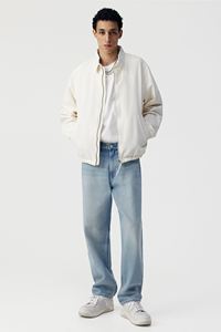 Pantalones vaqueros de algodón 100% azul claro de alta calidad para hombre, pantalones vaqueros holgados rectos lavados a la piedra para la comodidad del invierno, fábrica al por mayor - Product Image 6