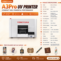 Nouvelle imprimante UV à plat A3 I3200 avec tête d'impression automatique, machine d'impression numérique UV à encre, écran tactile pour coques de téléphone, acrylique, verre