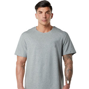 T-shirts pour hommes de haute qualité 100% coton, respirants, écologiques, coupe classique, couleur unie, décontractés, tendance, vente en gros - Product Image 3