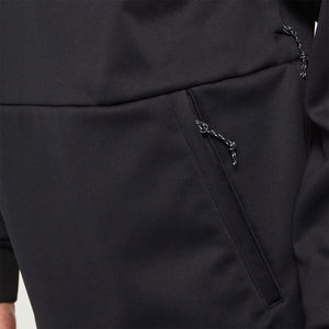 แจ็คเก็ตสกีมีฮู้ดของผู้ชายเสื้อกันลมกันน้ำมีซิปครึ่งแบบสวมหัวสกี - Product Image 5