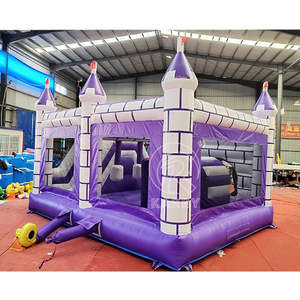 Combo de Tobogán Inflable para Niños, Trampolín Infantil, Centro de Juegos para Patio Trasero de Grado Comercial - Product Image 1