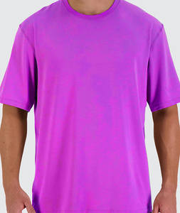 Camiseta personalizada de algodón 100% de alta calidad, recién llegado, holgada, de gran tamaño, con estampado de peso pesado, manga corta, secado rápido, largo y sólido - Product Image 3