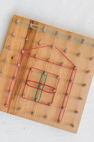 Cadre photo en bois personnalisé Delarchi avec impression typographique et gaufrage - Jouet éducatif STEM pour enfants de 3 ans et plus