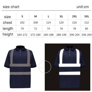 เสื้อโปโลสะท้อนแสงสำหรับทุกเพศเสื้อโพลีเอสเตอร์ระบายอากาศได้ดีกำหนดเองได้100% - Product Image 6