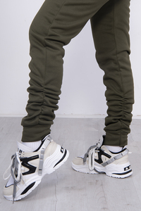 ชุดสูทกันเหงื่อ2024ผู้หญิงมีฮู้ดแบบผูกเชือกชุดออกกำลังกาย2ชิ้นสำหรับฤดูใบไม้ร่วงฤดูหนาวกำหนดได้เอง - Product Image 3