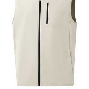 Custom Men Softshell Vests Built With Flexible Material Providing Easy Movement And <b>Comfortable</b> Fit For Active Use - Product Image 5