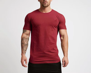 Ropa de gimnasio personalizada Camisetas de gimnasio Camiseta Lisa Compresión Deporte Hombres camiseta - Product Image 6