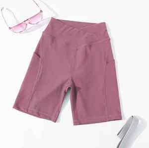 Shorts d'été décontractés pour femmes Shorts de sport en coton pour femmes Fitness Yoga Slim Stripped shorts pour femmes vente en gros - Product Image 3