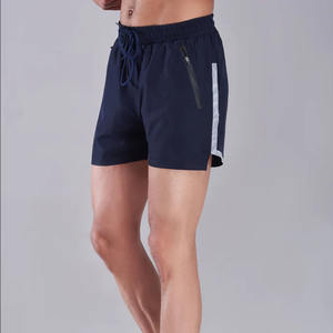 Custom Men's Mid Workout <b>Shorts</b> High Quality 100% Polyester Canvas Logo Printed <b>Gym</b> Sweat <b>Shorts</b> Pockets Digital Printing OEM - Product Image 2