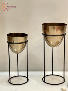 Jardinières en fer sur mesure de vente chaude adaptées aux magasins de décoration de la maison vase à plantes - Product Image 4