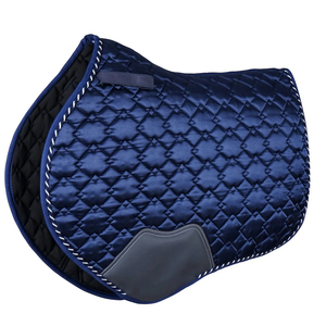 Tapis de Selle de Cheval 2025 Personnalisé Couleur Unie Tapis de Selle de Cheval Équitation Cheval Paillettes Confort Tapis de Selle Service OEM - Product Image 1