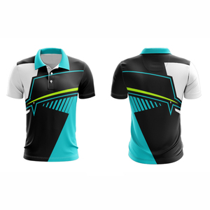 เสื้อโปโลชายแห้งพอดีตัว, เสื้อโปโลทรงหลวมพอดีตัวเครื่องแบบกีฬาประจำด้านหน้า - Product Image 1