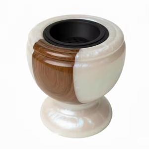 Nuevo Mubkhar, Juego de Regalo, Quemador de Incienso Aromático Ecológico de Lujo Hecho a Mano, Diseño Árabe, Regalo de Ramadán, Madera - Product Image 3