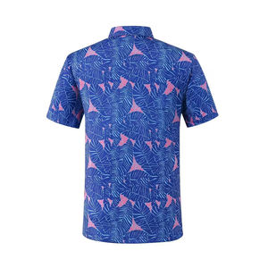 Camiseta de Golf de Secado Rápido para Hombre, Verano, Color Sólido, con Logotipo Bordado Personalizado, Alta Calidad, Gran Venta - Product Image 2
