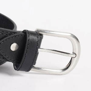 เข็มขัดหนังแท้ 100% สำหรับผู้บริหาร แบบสั่งทำพิเศษ หัวเข็มขัดแบบหมุด ลายเรียบ น้ำหนักเบา ทนทาน ผลิตในปากีสถาน ขายส่งจากโรงงาน - Product Image 3