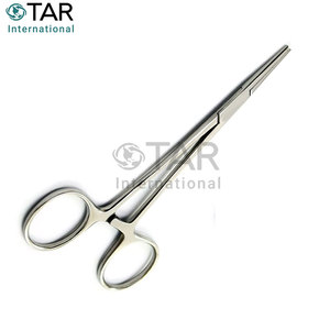 Pinzas hemostáticas rectas para mosquitos/Kocher de 12,5 cm, logotipo OEM disponible, fábrica de instrumentos médicos quirúrgicos/veterinarios/dentales a granel - Product Image 3