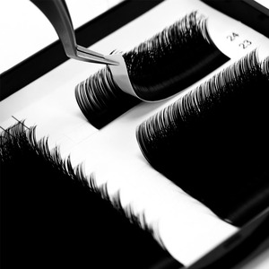 Nhãn Hiệu Riêng Hàn Quốc Giả Lông Mi Chồn Lông Mi Blackberry Matt <span class=keywords><strong>Lash</strong></span> Lụa Lông Mi Keo Mở Rộng Cá Nhân Tự Nhiên <span class=keywords><strong>Lash</strong></span> - Product Image 2