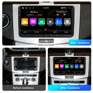 Navifly mới nhất hệ thống <span class=keywords><strong>Android</strong></span> 1024*600 Màn hình 4Core Car Navigation Player cho 9inch VW GOLF 5 6 Polo Passat B6 B7 CC Skoda Jetta - Product Image 4