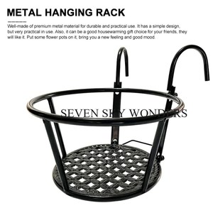 Diseño único hecho a mano para colgar en la pared, maceta de metal de hierro, alambre de hierro hecho al por mayor, exportador, nuevo diseño hecho a mano, maceta de metal de pared - Product Image 6