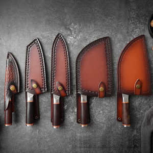 Cuchillo de Cocina Serie Butcher, Cuchillo de Chef Forjado a Mano, Cuchillo de Carnicero de Acero Inoxidable para Rebanar y Cortar Huesos - Product Image 2