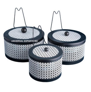 Calentador de alimentos de Metal decorativo Cazuela de diseñador hecha a mano de calidad superior Forma redonda Nueva olla caliente de Metal de lujo - Product Image 2