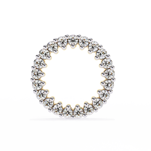 ต่างหูแบบติดหูชุบทอง 18K สุดหรู ประดับเพชรเพาะเลี้ยง ดีไซน์โรสโกลด์สุดพิเศษ สำหรับงานหมั้น ประดับด้วยเพชรหลักแบบเพทาย - Product Image 4