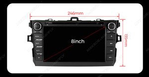 MEKEDE Android voiture multimédia stéréo GPS Navigation voiture-play unité principale pour 8 pouces <span class=keywords><strong>Toyota</strong></span> Corolla <span class=keywords><strong>Auris</strong></span> E150 2007-2011 - Product Image 3