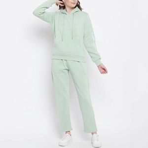 Diseño de moda Otoño Dos PCS Chándales Manga larga Deportes Trajes casuales Elegante Personalizado Correr Mujeres Chándal - Product Image 5