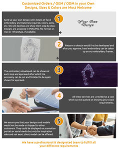 Écharpe maçonnique de haute qualité en satin soyeux brillant, brodée à la main, taille 32 cm x 39 cm, avec rabat - Product Image 3