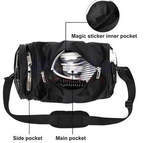 Sac de sport de boxe personnalisé avec logo et design, grande capacité (30-40L), doublure en nylon imperméable, construction durable - Product Image 1