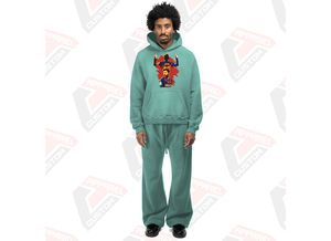 Conjunto de chándal de 2 piezas transpirable de patrón sólido con estilo ultra cómodo para hombre - Product Image 6