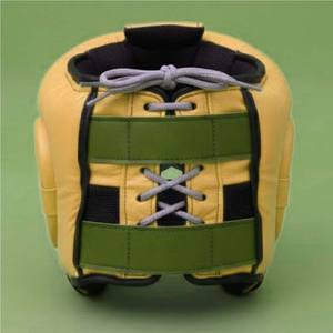 ราคาขายส่งจากโรงงาน อุปกรณ์ป้องกันแก้มสำหรับชกมวย หมวกป้องกันศีรษะ หนังแท้ ผู้ผลิตอุปกรณ์ป้องกันศีรษะสำหรับชกมวย - Product Image 3