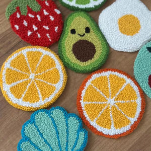 Dessous de verre en noyer Ensembles de dessous de verre en bois de noyer-Qualité supérieure - Product Image 1