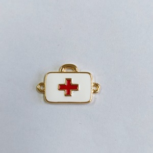 Conectores <span class=keywords><strong>de</strong></span> Pulsera <span class=keywords><strong>de</strong></span> Cobre Esmaltado con Diseño <span class=keywords><strong>de</strong></span> Estetoscopio, Corazón, Diente y Jeringa para Enfermeras, Regalo <span class=keywords><strong>de</strong></span> Salud para Mujeres, Venta al por Mayor - Product Image 3