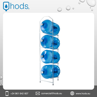 Porte-bouteilles métallique de type debout en gros de qualité supérieure pour le stockage de bouteilles de 5 gallons à prix compétitif