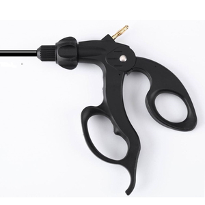 Forceps de dissection à nez de dauphin droit 5 mm 33 cm, mâchoires coniques, acier inoxydable, instrument laparoscopique - Product Image 3