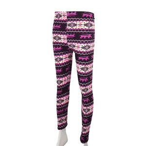 Vente en gros de leggings sublimation personnalisés pour femmes, leggings de fitness, vêtements de yoga, leggings de yoga extensibles dans les 4 sens à taille haute - Product Image 4