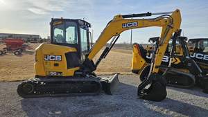 Miniexcavadora JCB 50Z-1 de alta calidad 2024 a la venta Diseño compacto para varios proyectos de construcción - Product Image 2