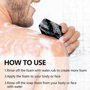 Set de Jabón Corporal Maca para Hombre 100g, Jabón Artesanal 50ml, Loción Reafirmante Sin Alcohol con Aceite de Jojoba y Aroma a Lluvia de Eucalipto para Piel Sensible - Product Image 4