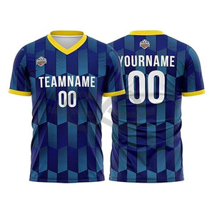 Haute qualité Vintage ballon de Football rétro Jersey tissu hommes Football T-Shirt coupe confortable vêtements de Football saisonniers - Product Image 6