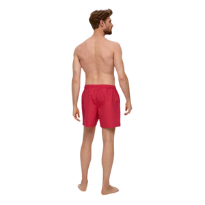 Shorts de bain de haute qualité en Spandex/Polyester, coupe classique, style uni, poches fendues, cordon de serrage, logo personnalisable vintage - Product Image 4