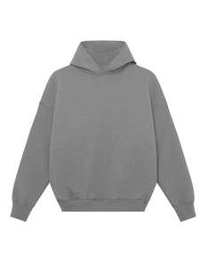 Sweat-shirts à capuche en molleton français vierge de haute qualité pour hommes, streetwear, sweats à capuche surdimensionnés à épaules tombantes pour l'usine - Product Image 6